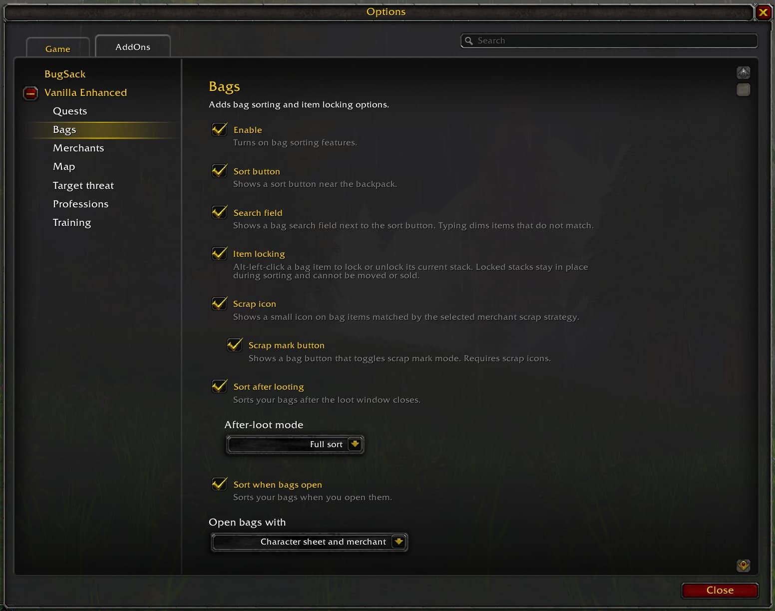Vanilla Enhanced