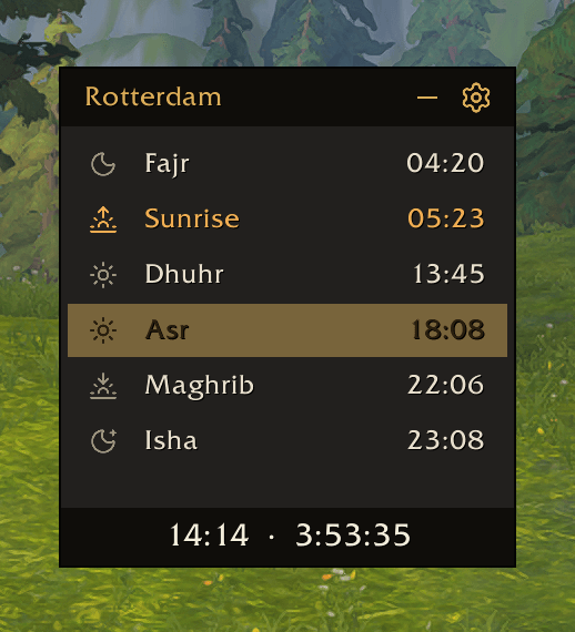 MyPrayerTimes