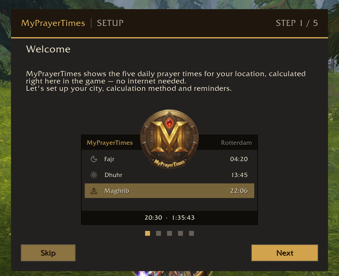 MyPrayerTimes