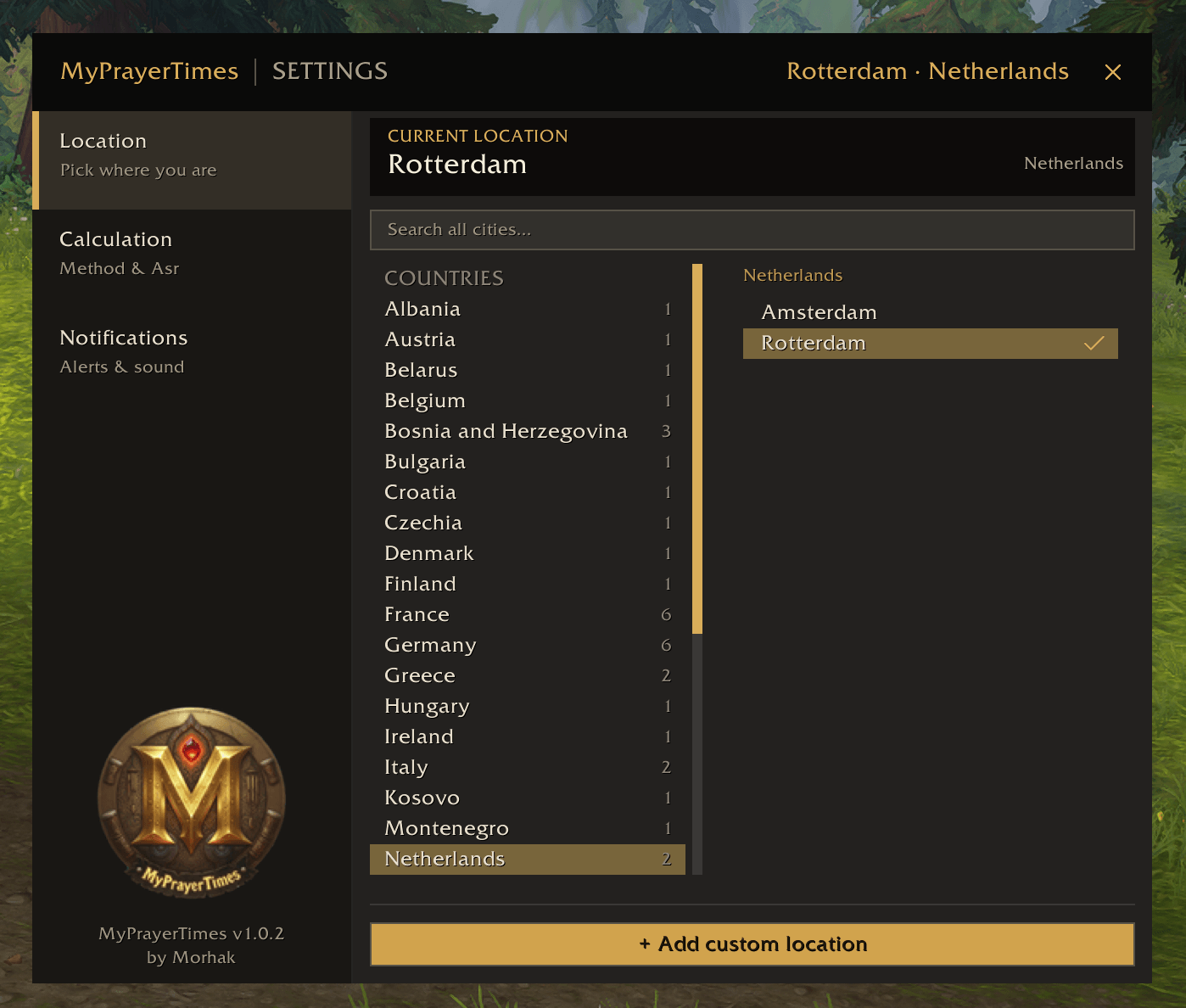 MyPrayerTimes
