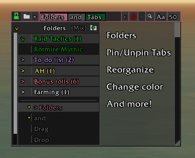 vNotepad 1.0.2 Folders.png