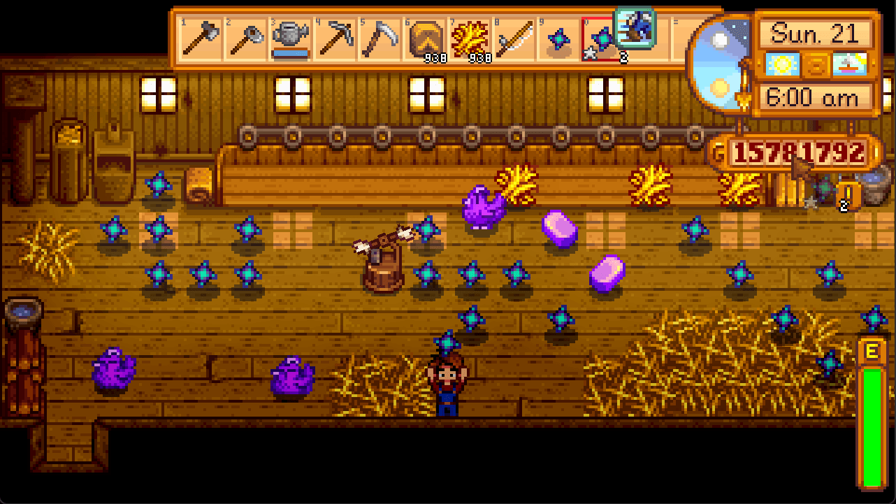[CP] Krobus Iridium Chicken