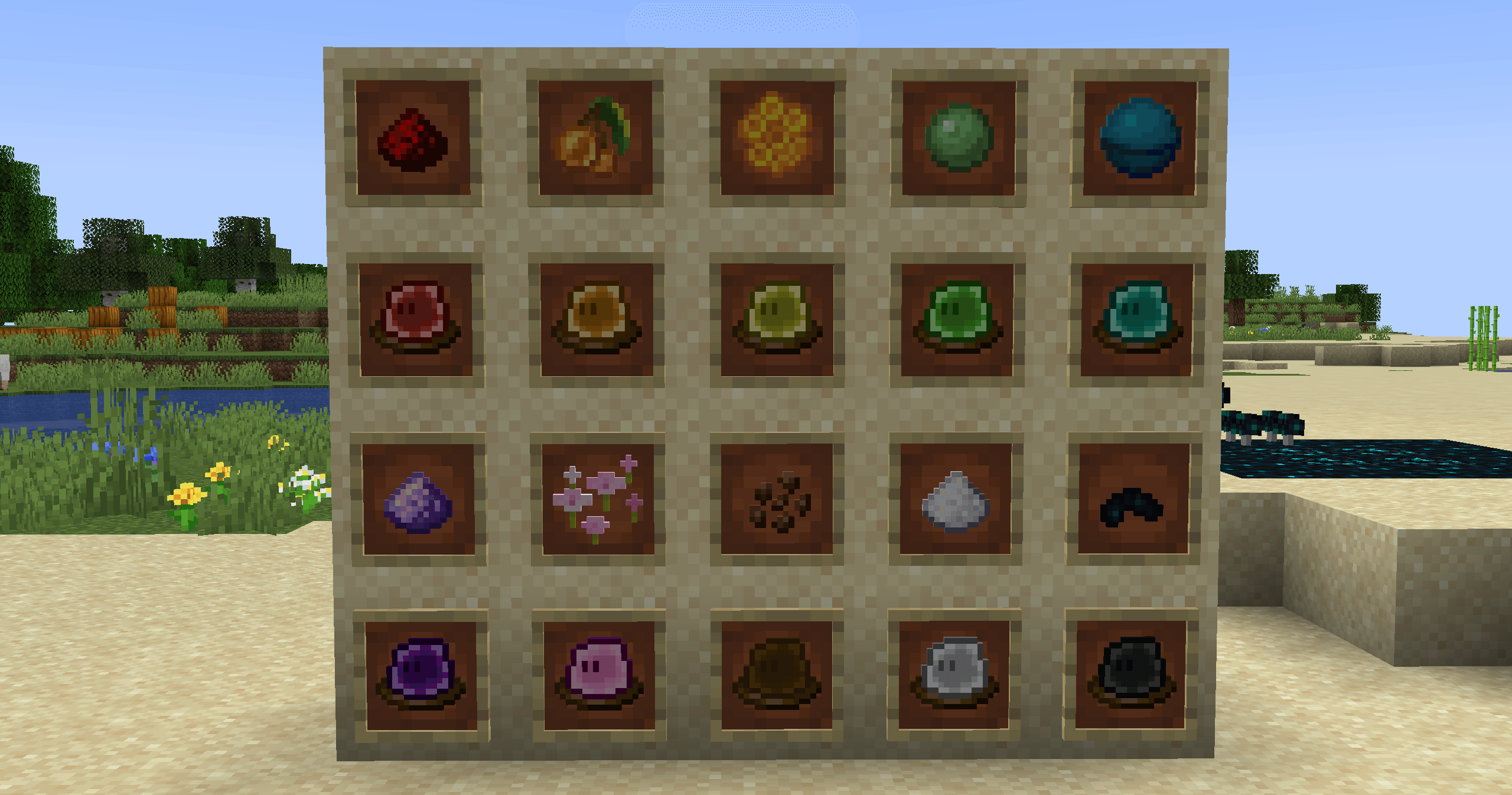 Colored Jellos with different Effects