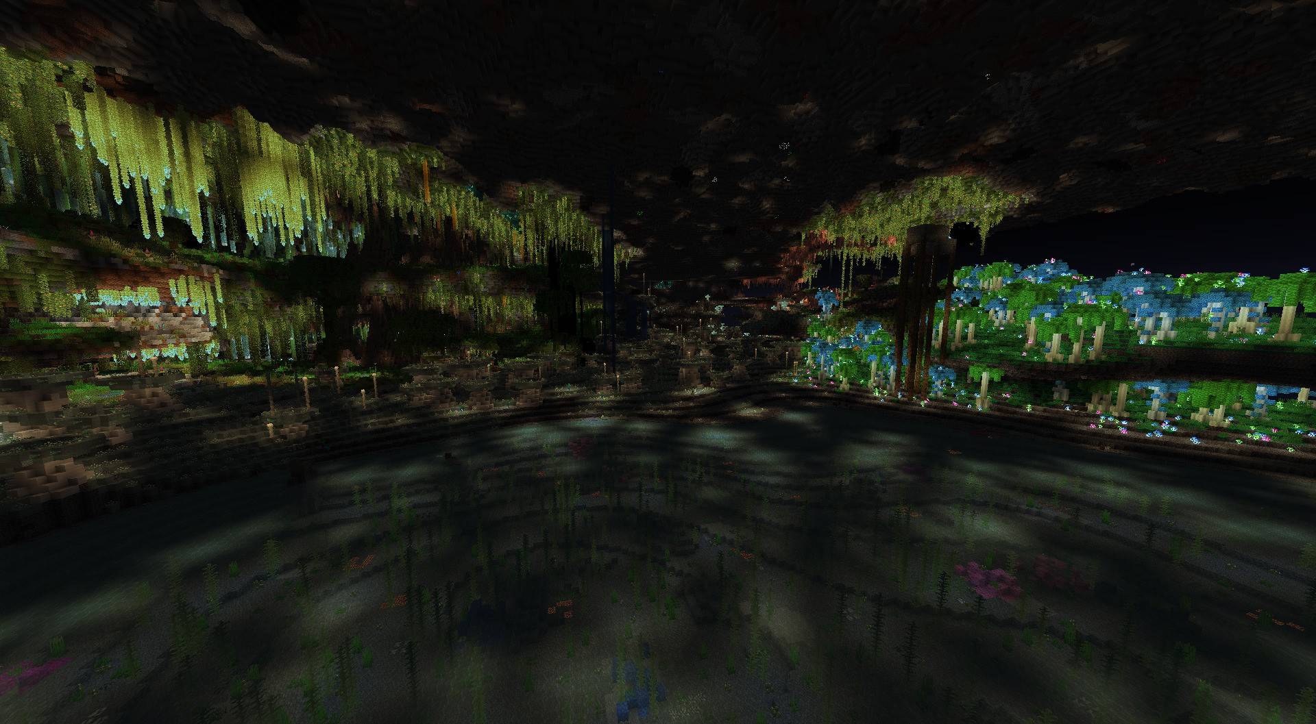 A typical landscape in the Underground.