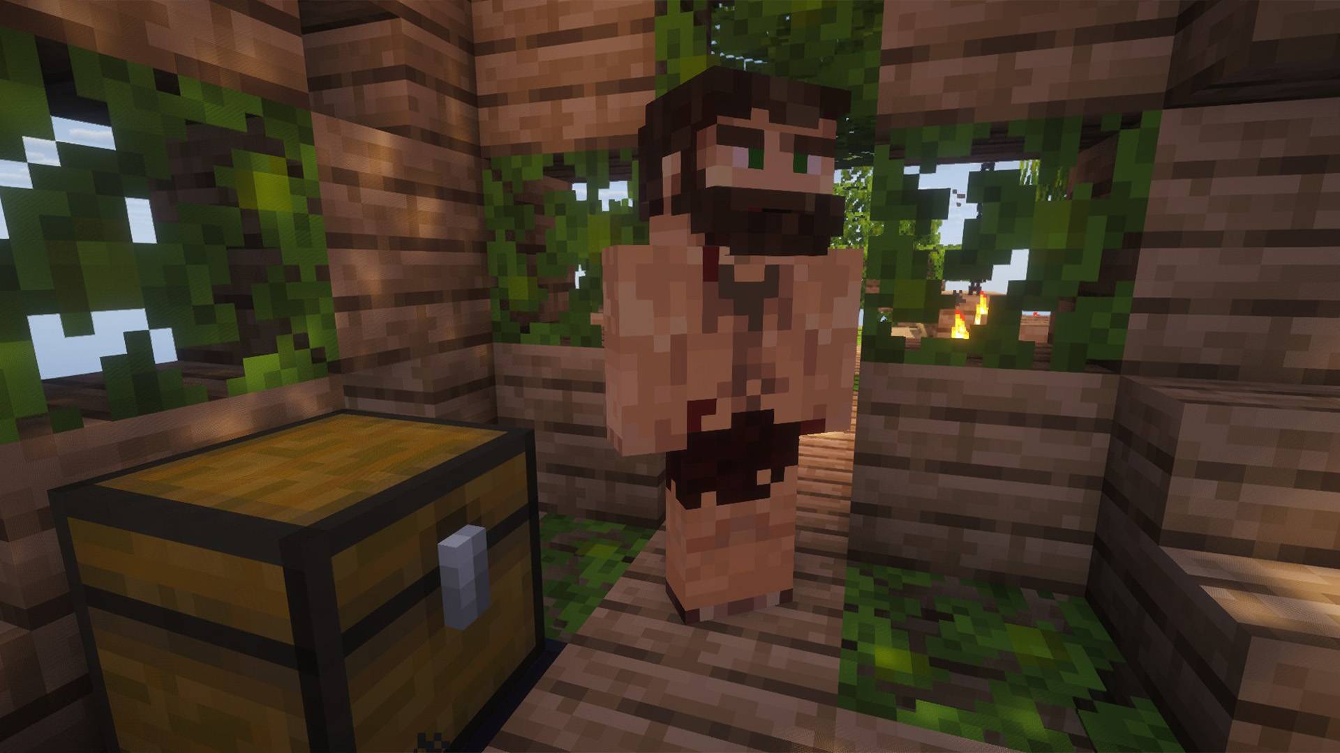 Cannibal in the village