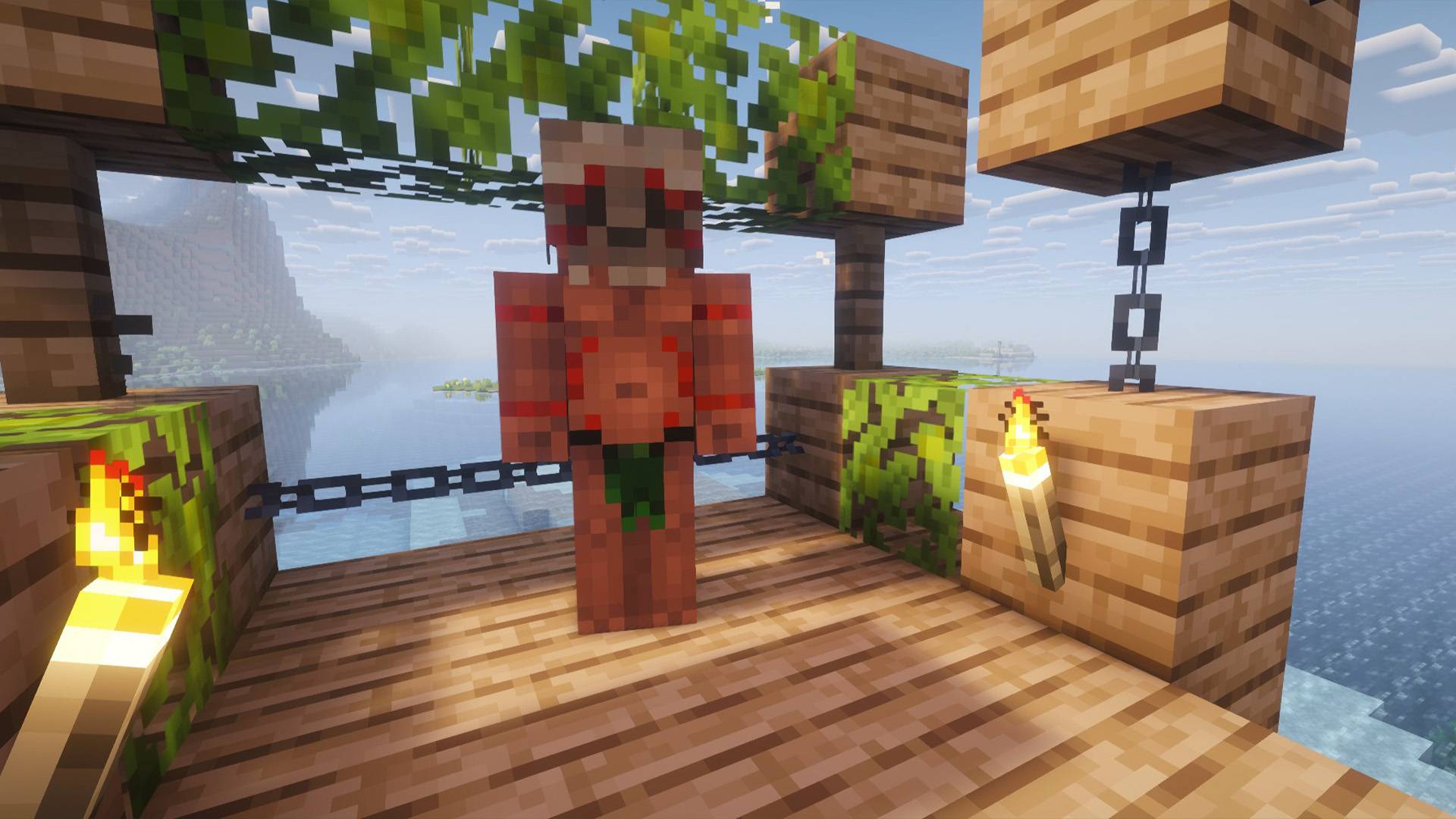 Cannibal in the stilt house