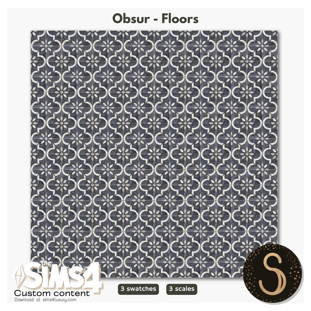 Sims4Luxury - Obscur - Floors
