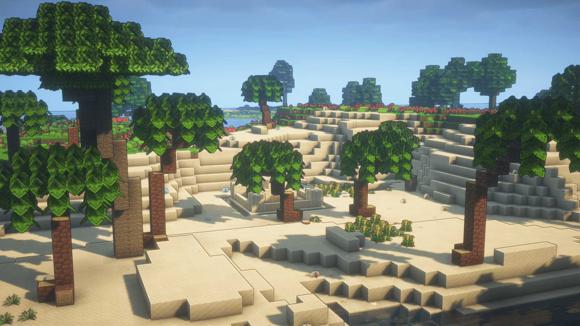 Thumbnail 'Super-sized sandcastle' - Taken using BSL Shaders