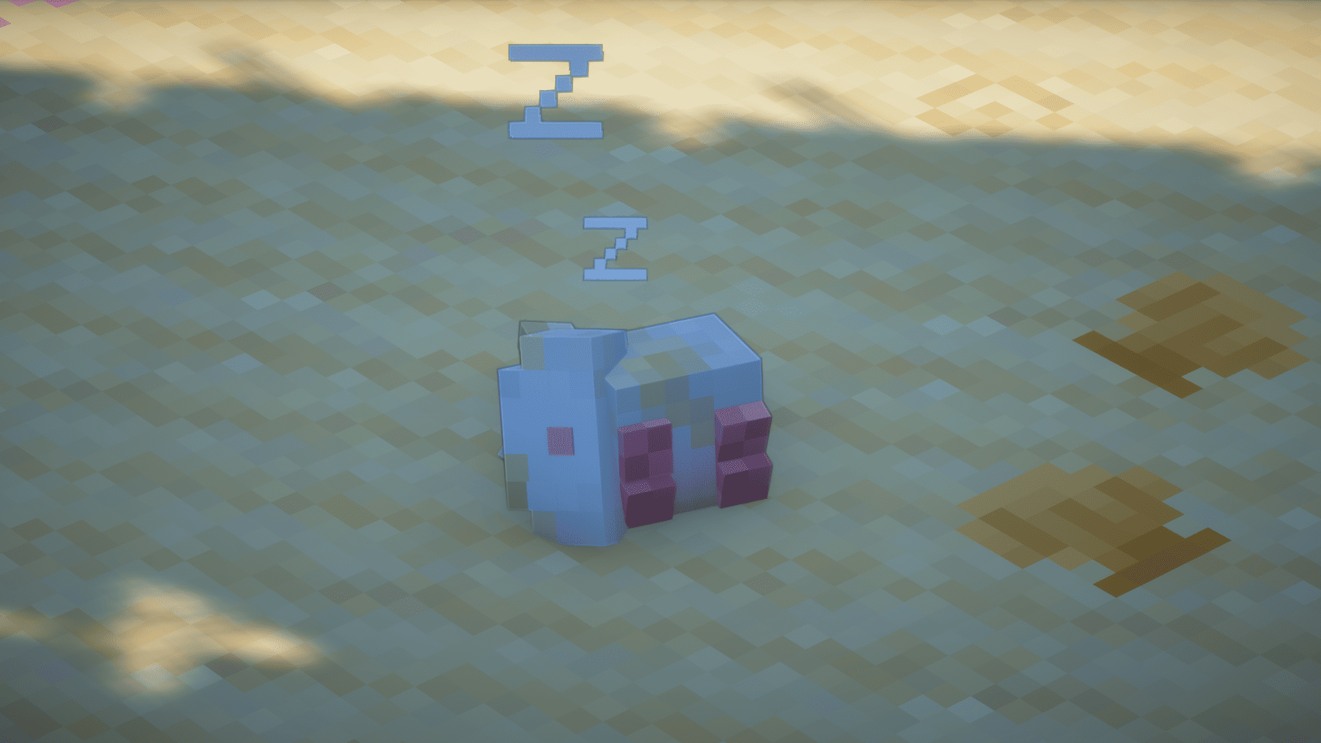 Thumbnail 'Napping in the sand' - Taken using BSL Shaders