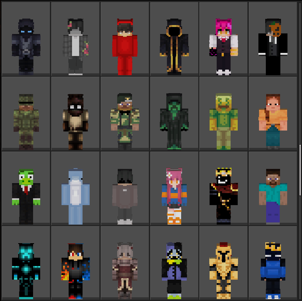 Unstable SMP Skinpack Minecraft Bedrock Skins CurseForge