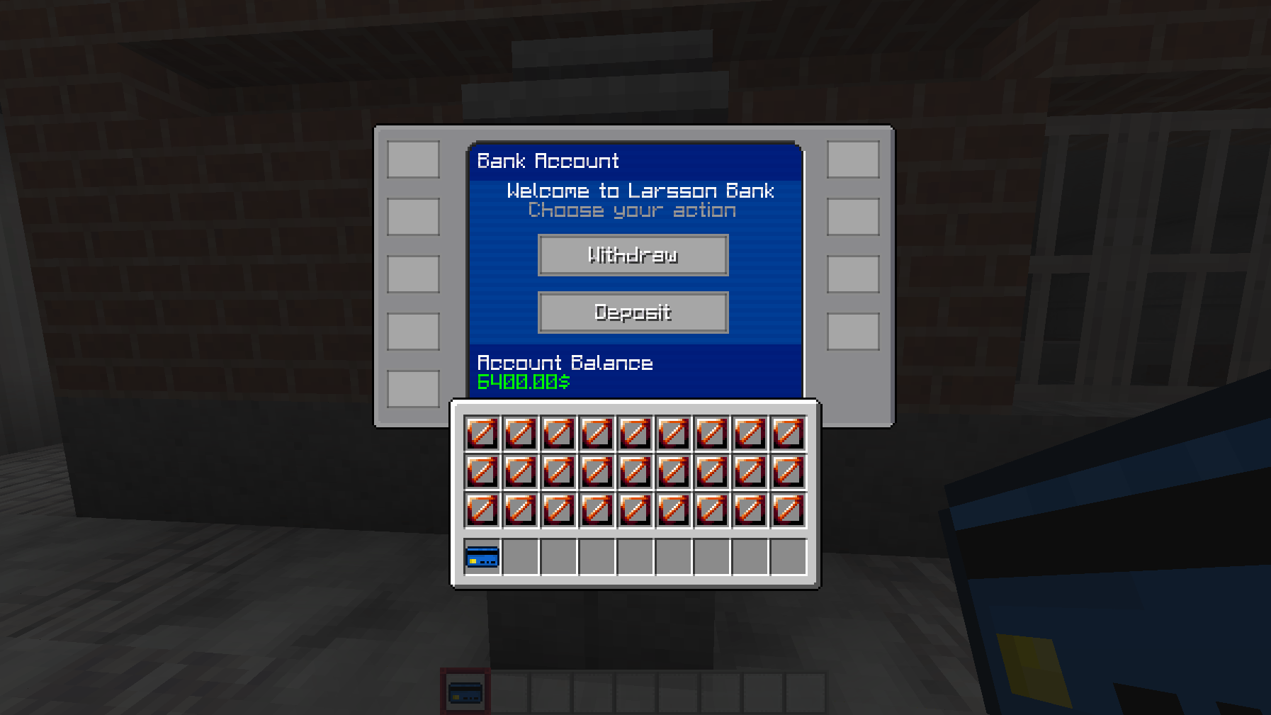 ATM Main Menu