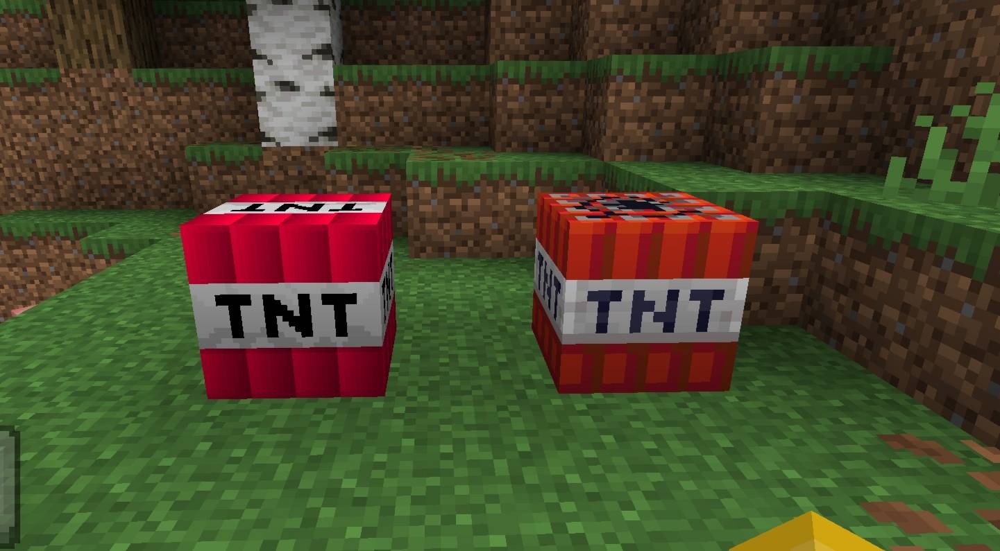Thumbnail Fake & Real TNT side by side