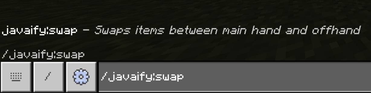 Javaify Offfhand