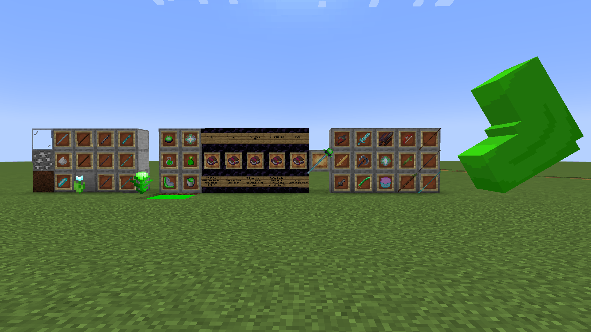 (All Items) The 44 weapons/items/blocks/enchants of the mod