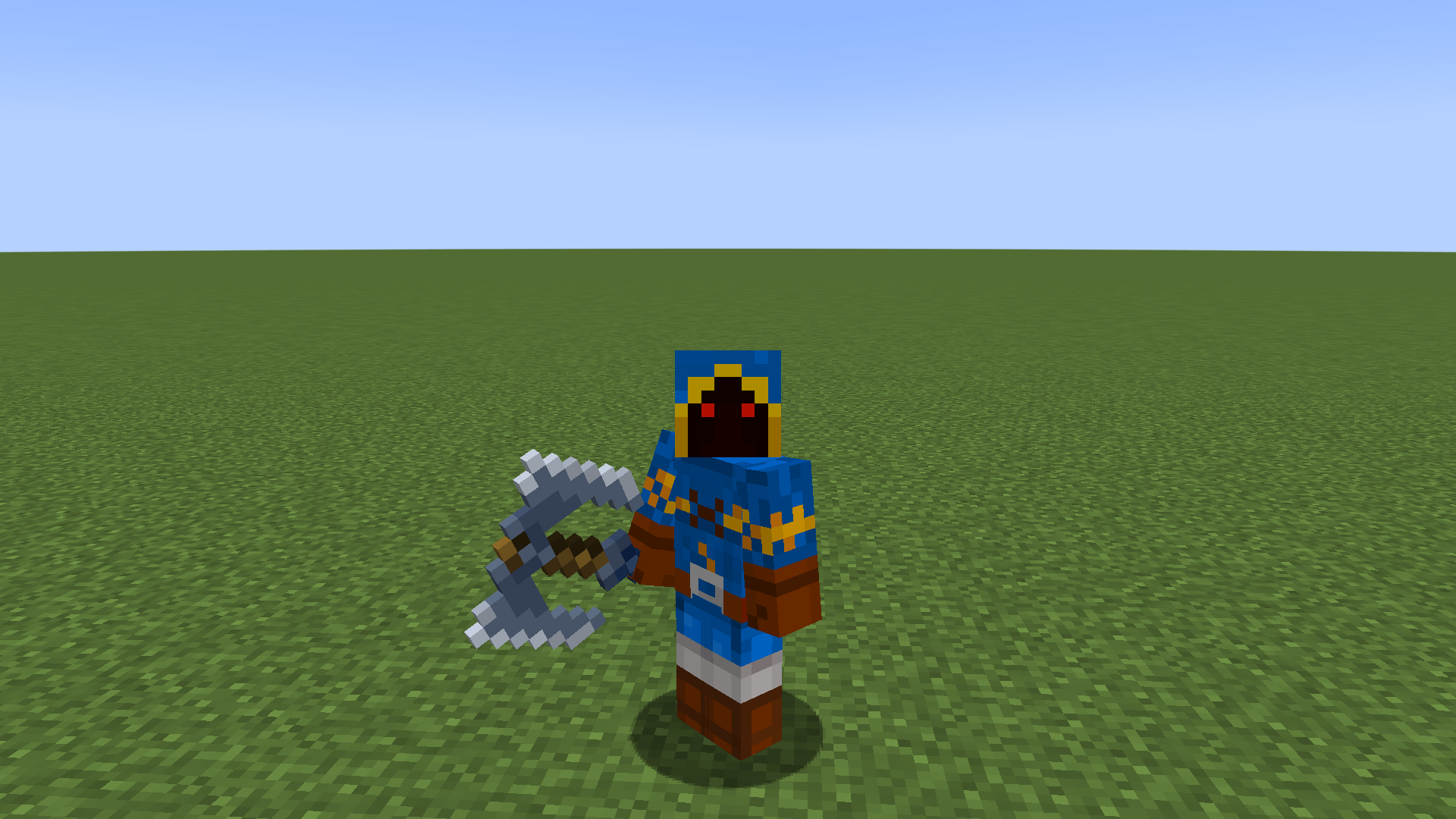 (Lapis Battleaxe) using this one is an experience for sure