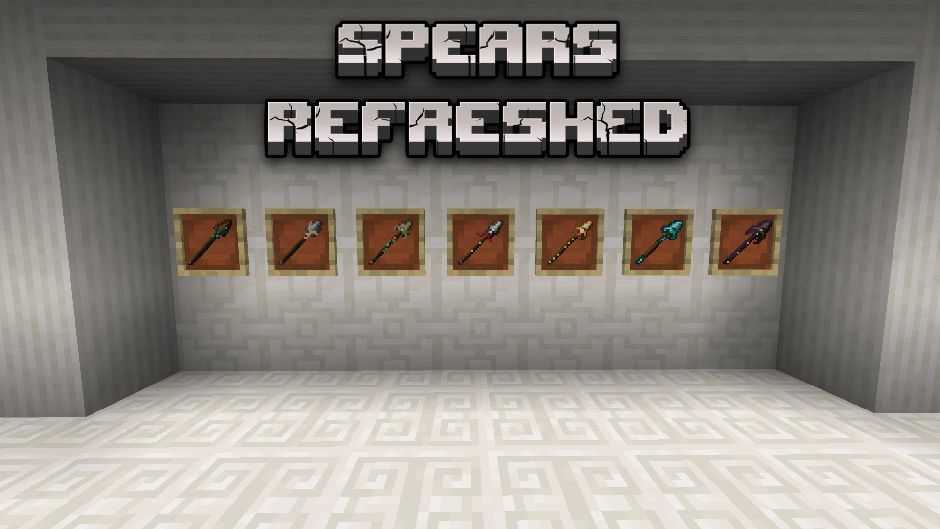 Spears Refreshed (reimagined texture pack)