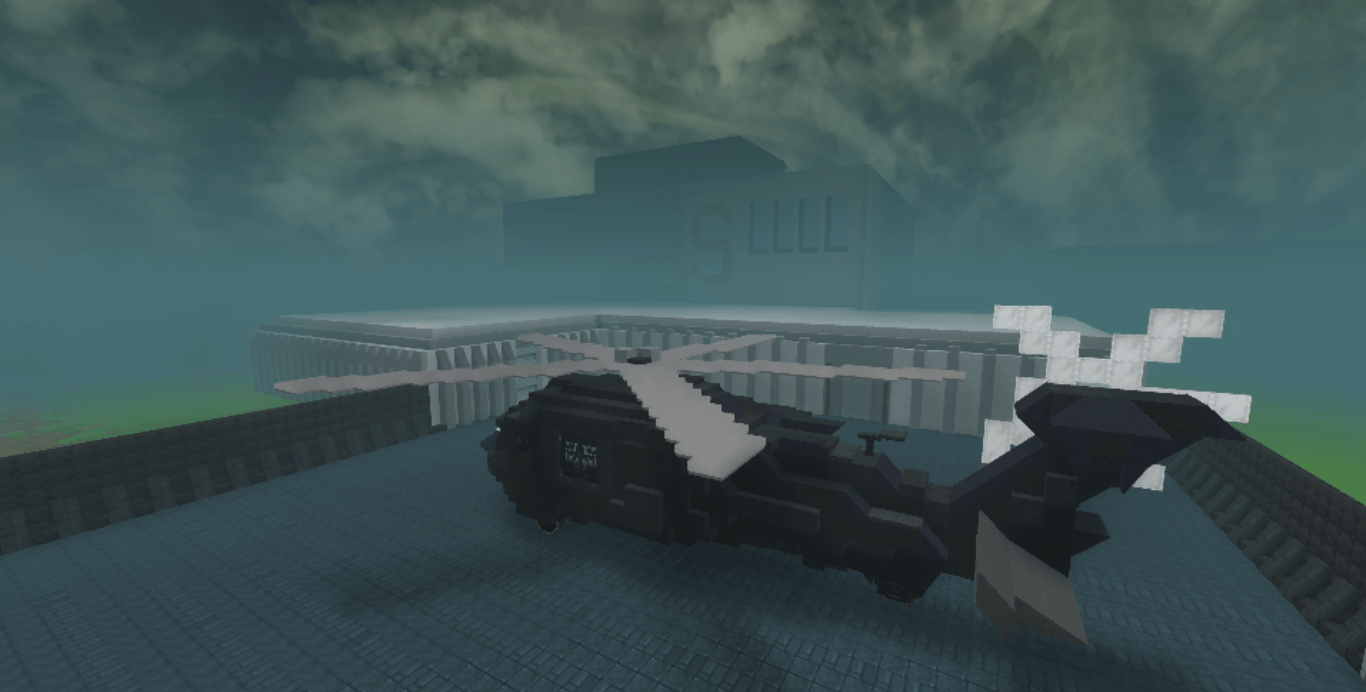 A screenshot of the entrance and the beginning of the mission from the Mod Jam.