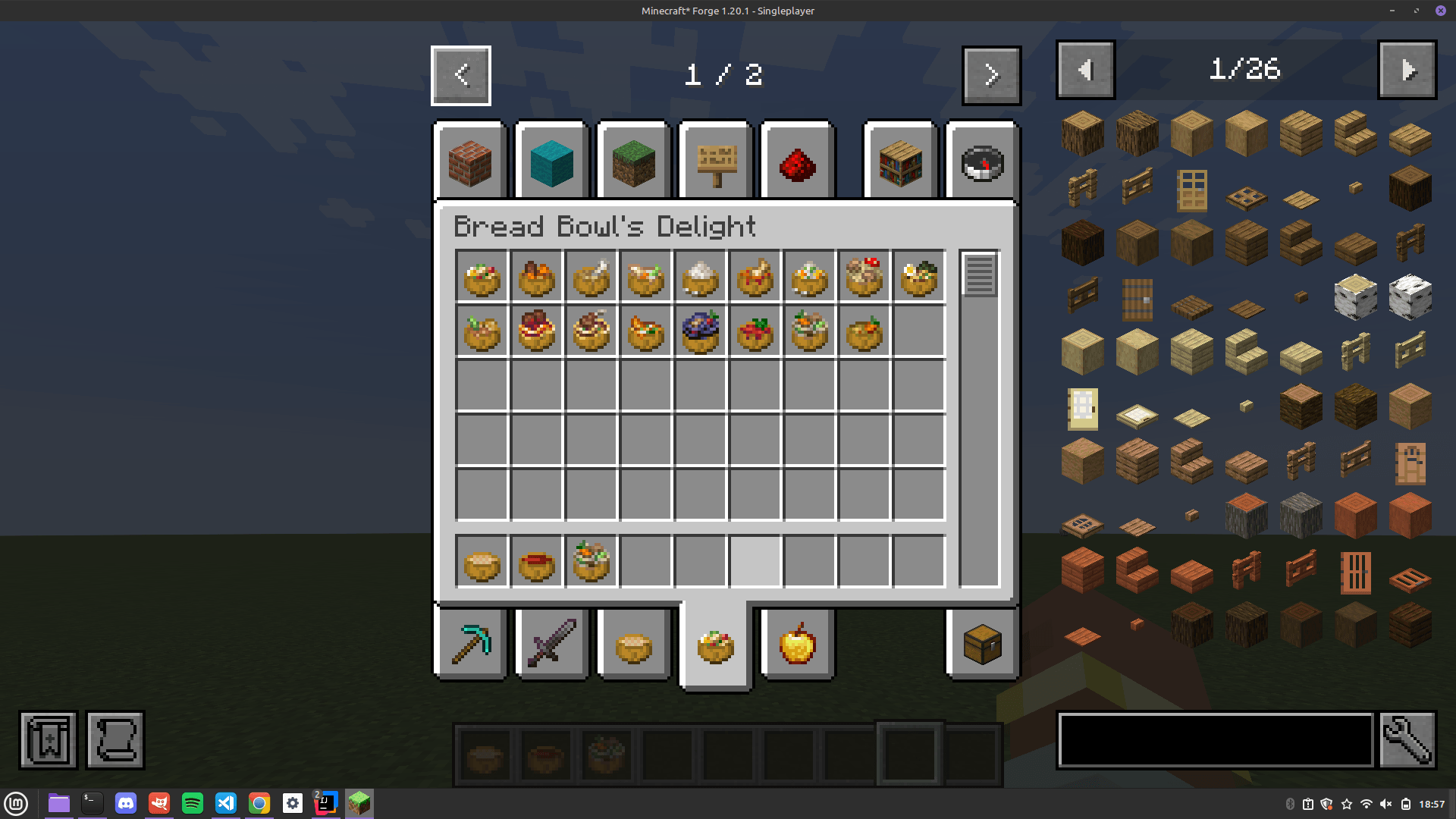 All items added in the mod