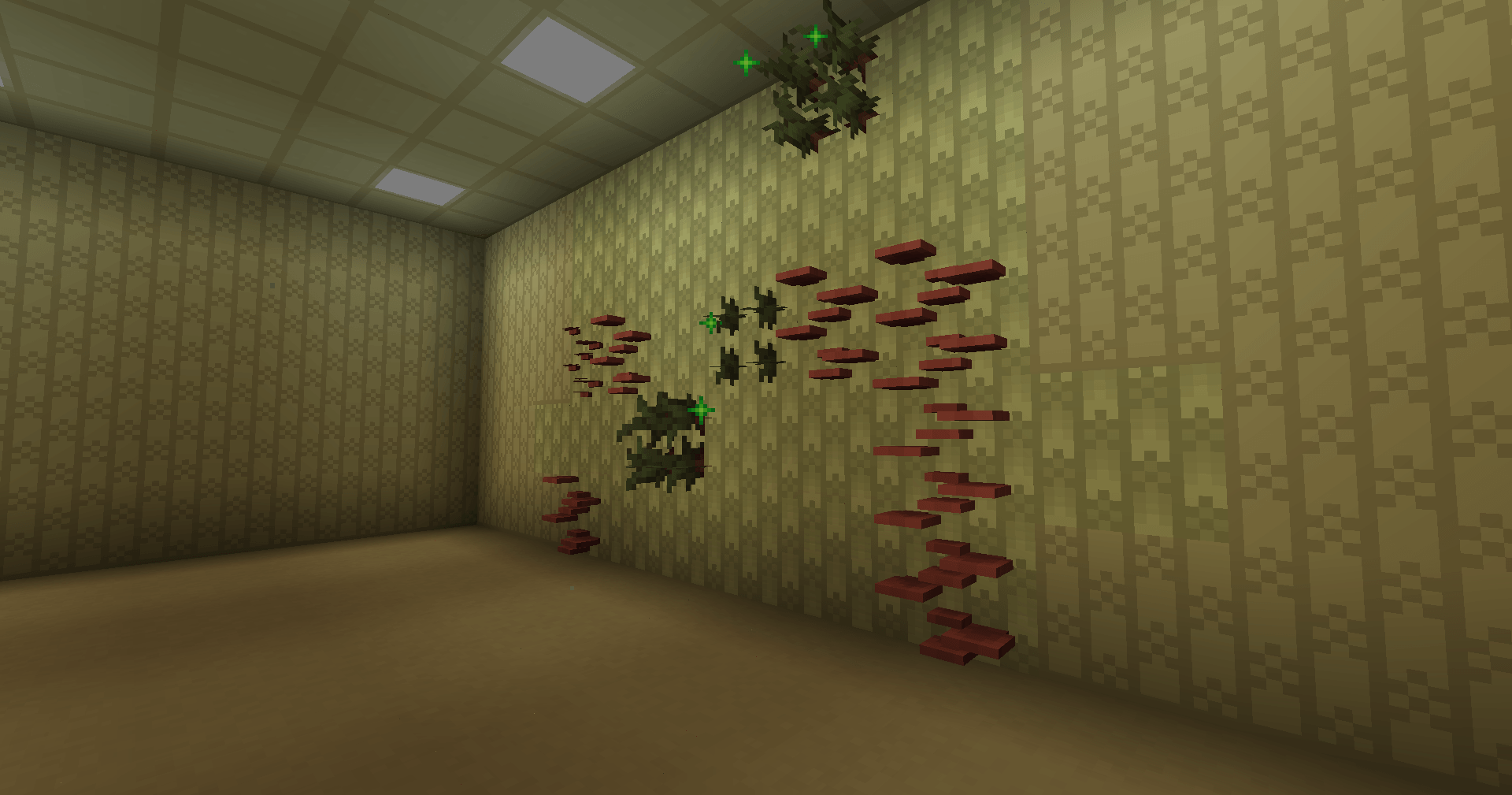 Thumbnail Custom wall mushroom colony, coded and added by a player