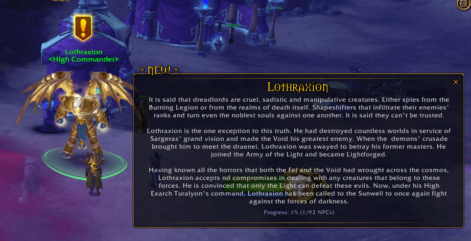 Fates - Lore Popup