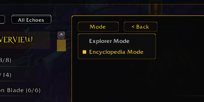 Thumbnail UI - Modes