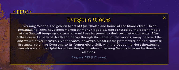 Thumbnail Zones - Lore Popup