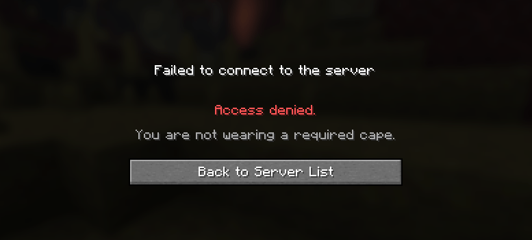 Default message the kicked player