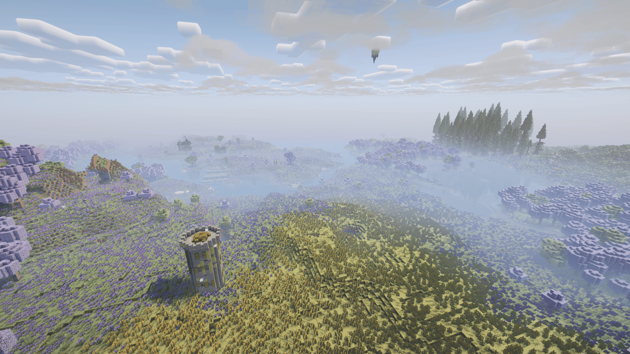 Thumbnail Vast lands and numerous biomes