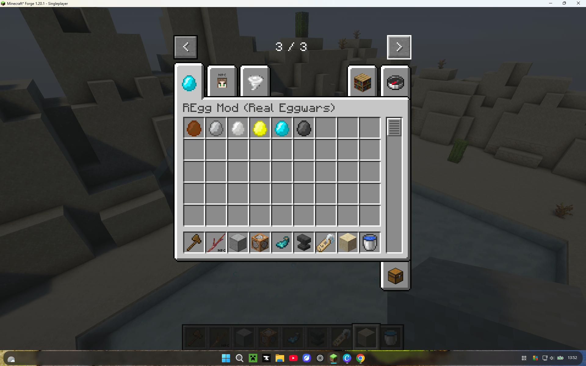 All eggs added in the REgg Mod