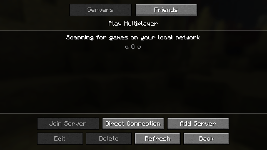 The friends screen was moved to where the other multiplayer options are