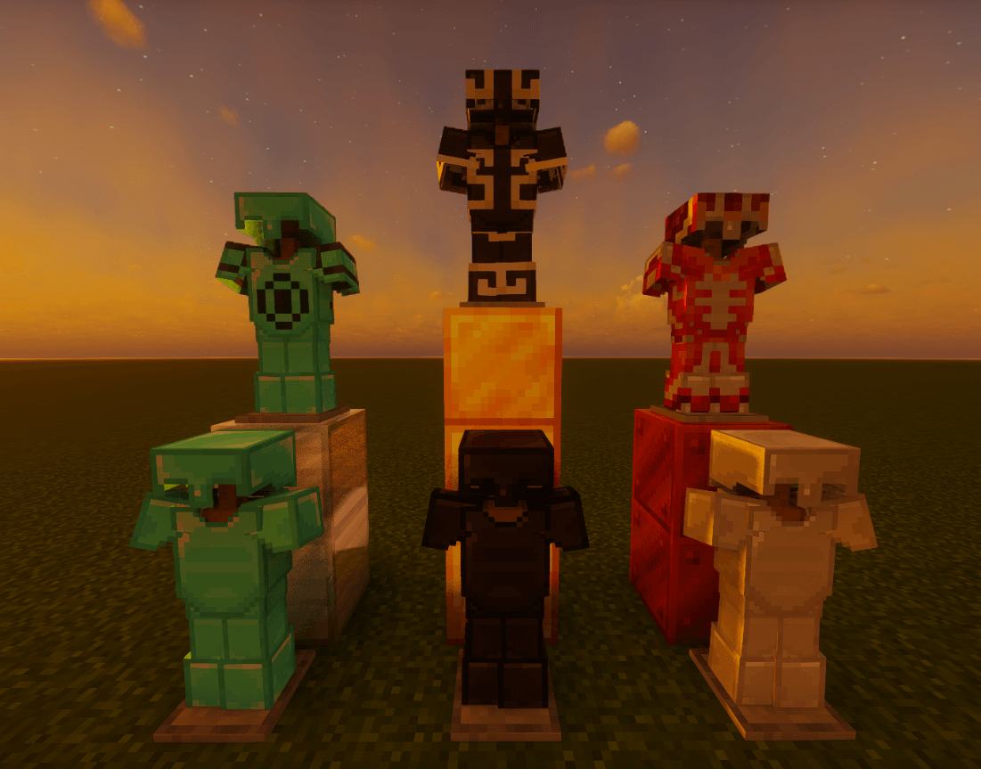 Now armor are cleaner and better for pvp and vanilla experience!