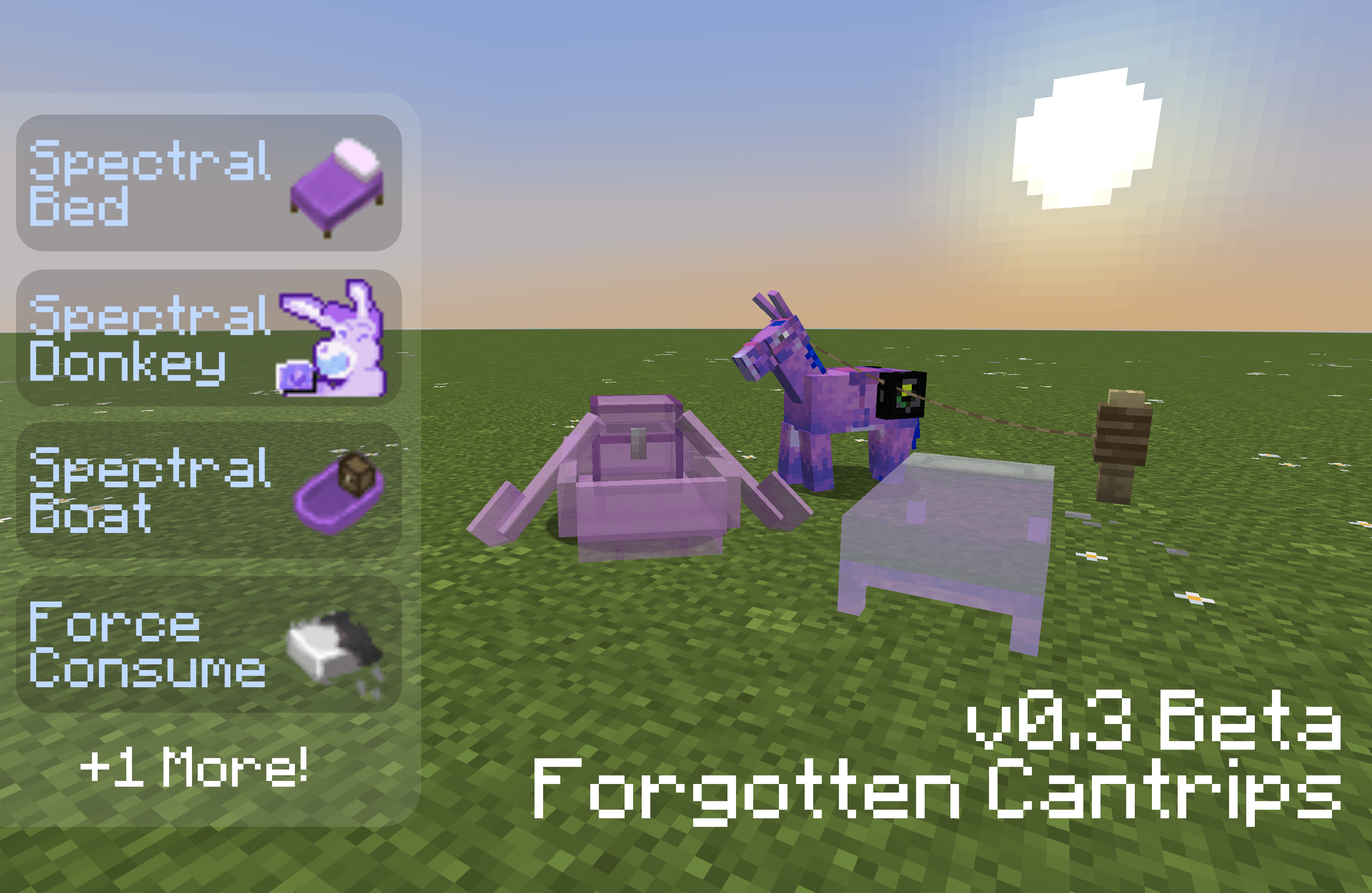 Beta version 0.3 of the mod, including 5 new cantrips
