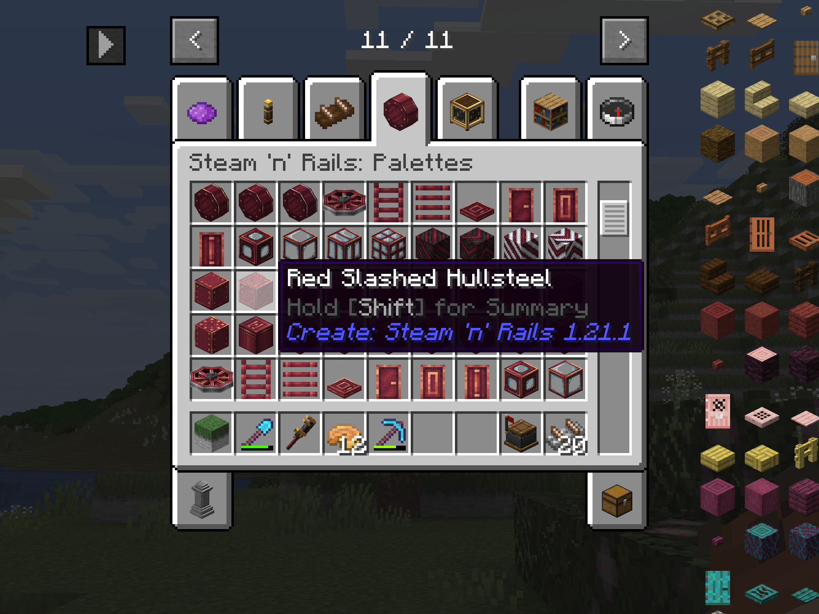 Red Slashed Locometal now being shown as Hullsteel
