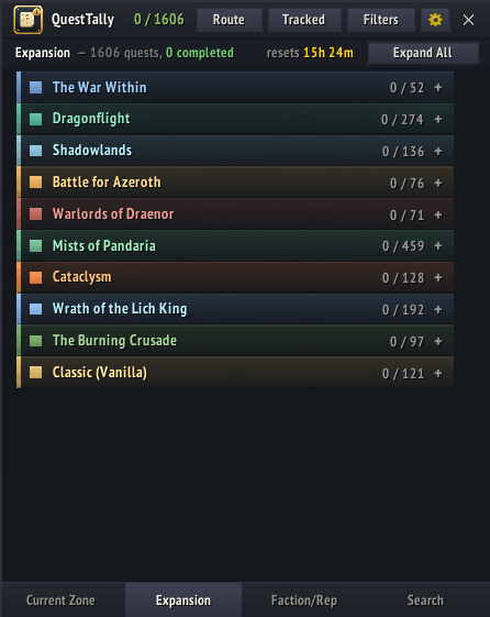 Expansion Tab