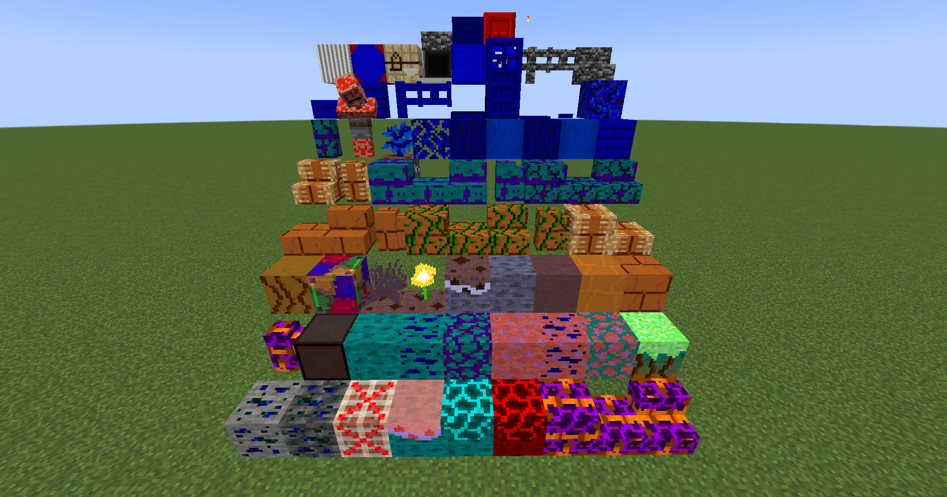 This picture shows all blocks in 26w05a
