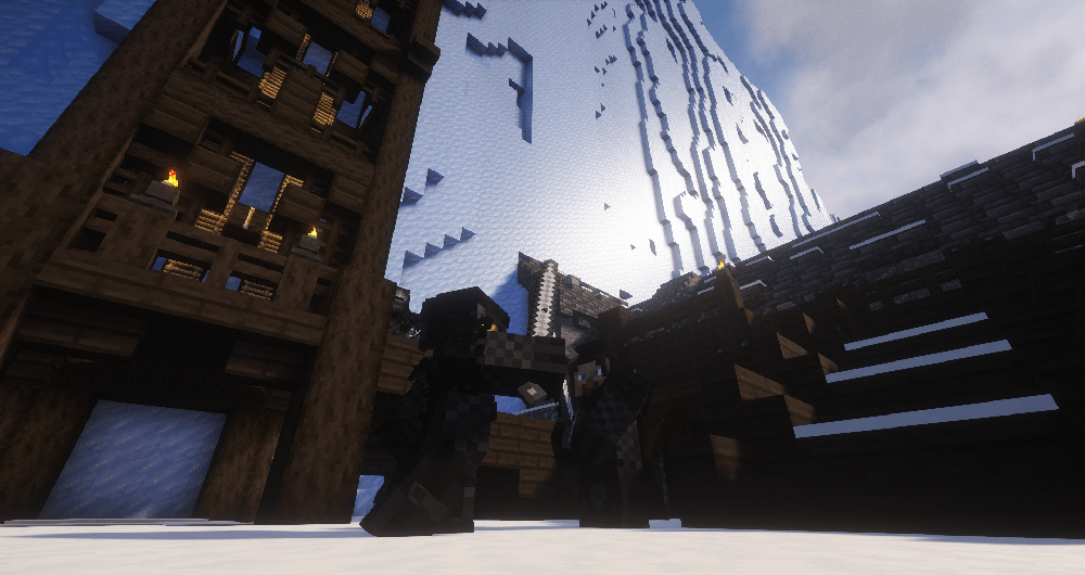 Thumbnail Freshly-recruited watchmen are training to fend off the wildlings.
Castle Black built by Pexaar from Westercraft
