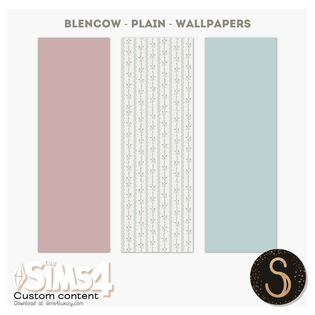Sims4Luxury - Blencow - Plain - Wallpapers