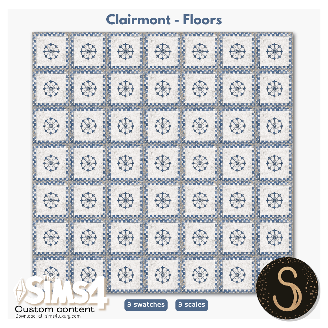 Sims4Luxury - Clairmont - Floors