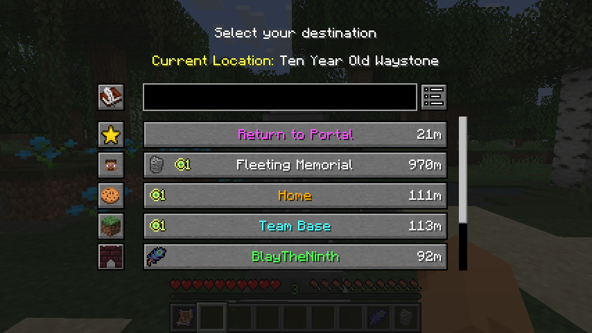 Waystones screenshot active