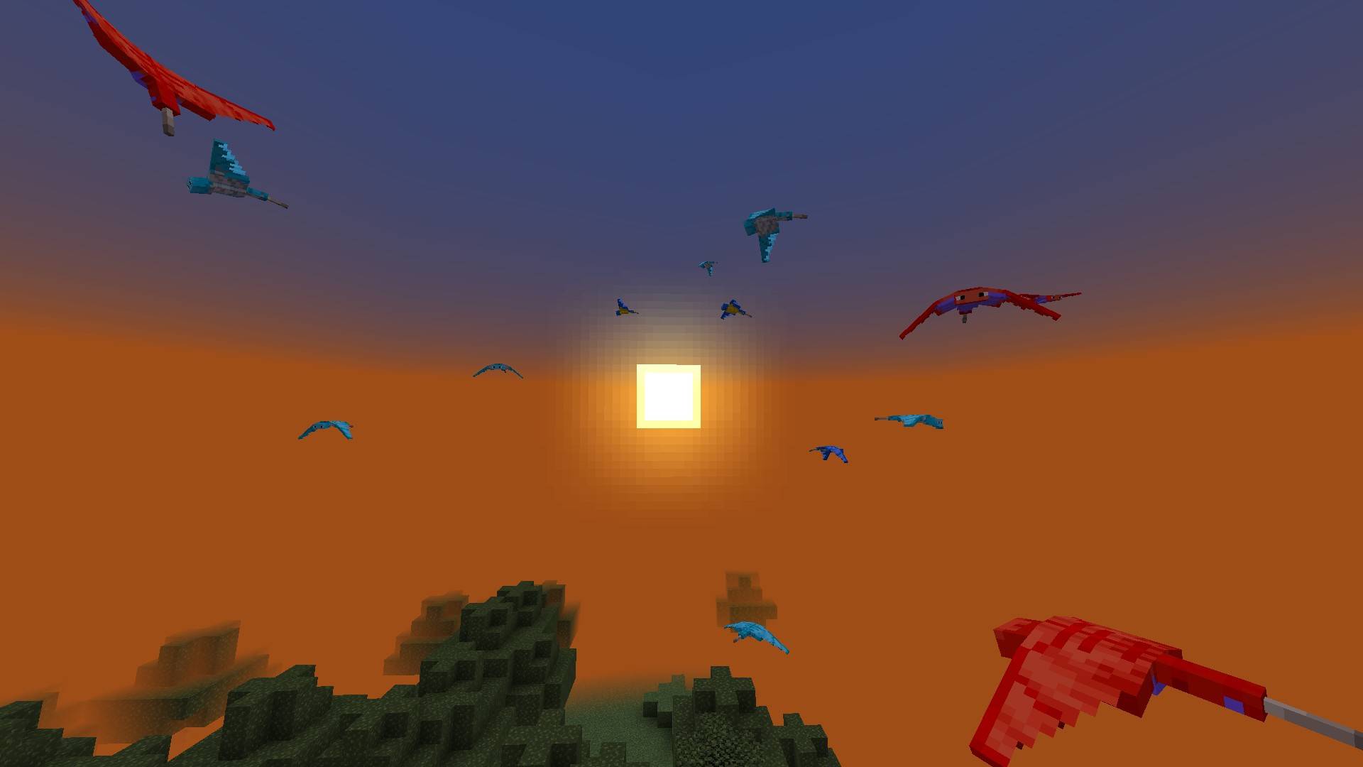 Wild Phantoms Minecraft Bedrock Add-On by El Oso Arcade