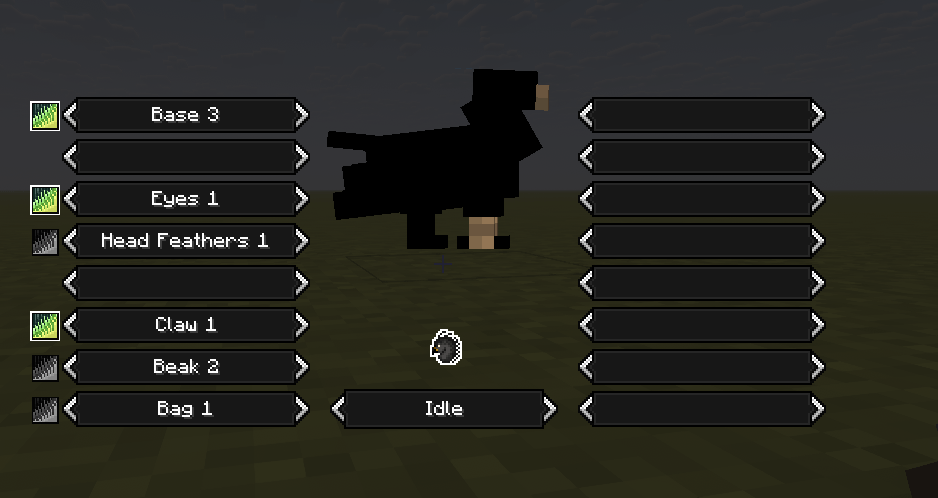 Beak 2 Part includes front legs