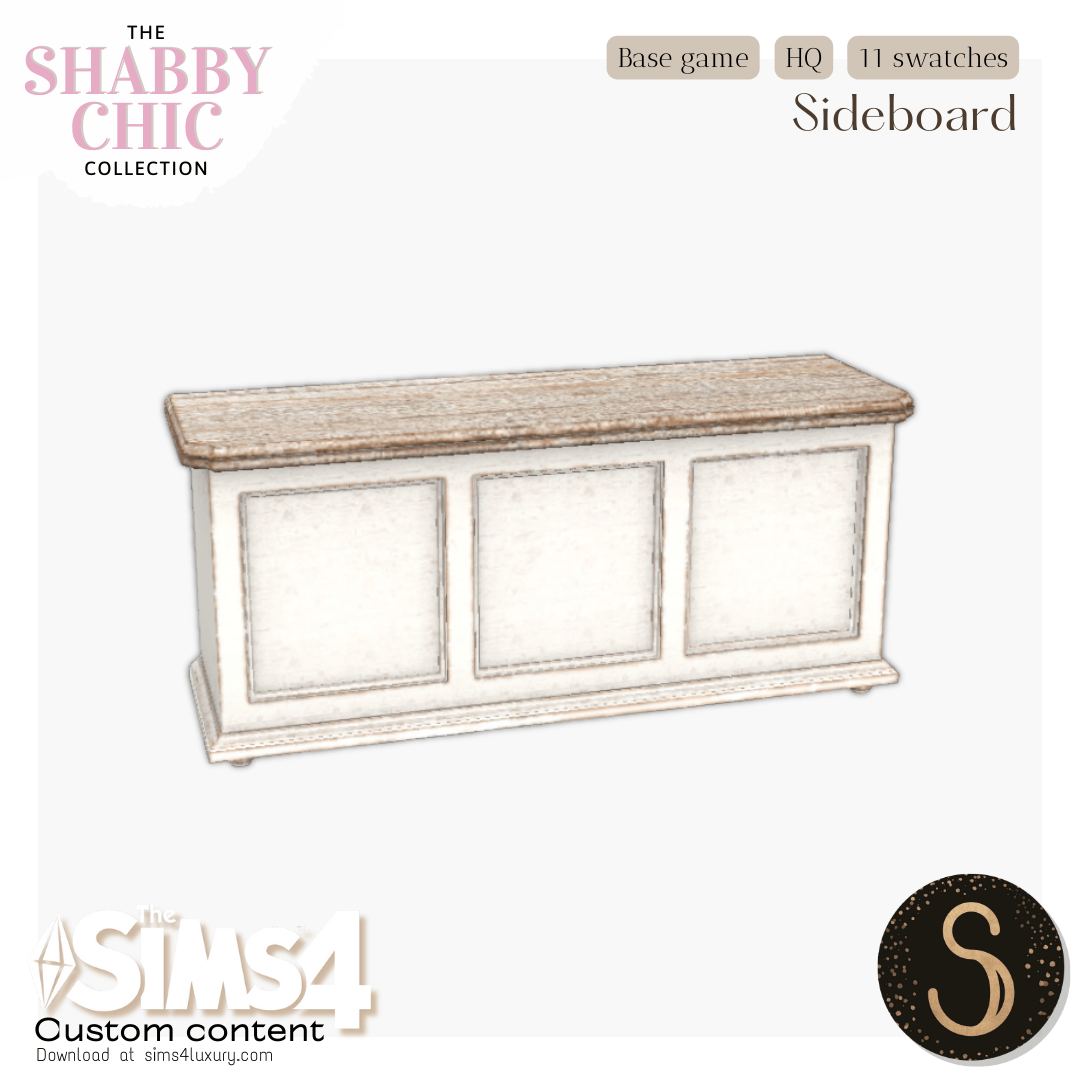 Sims4Luxury - Shabby Chic - Sideboard