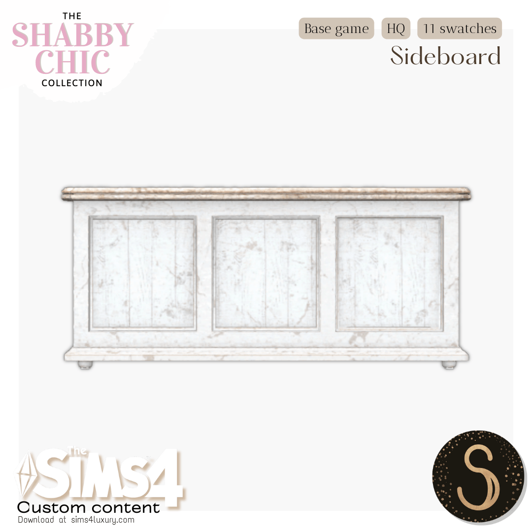 Sims4Luxury - Shabby Chic - Sideboard