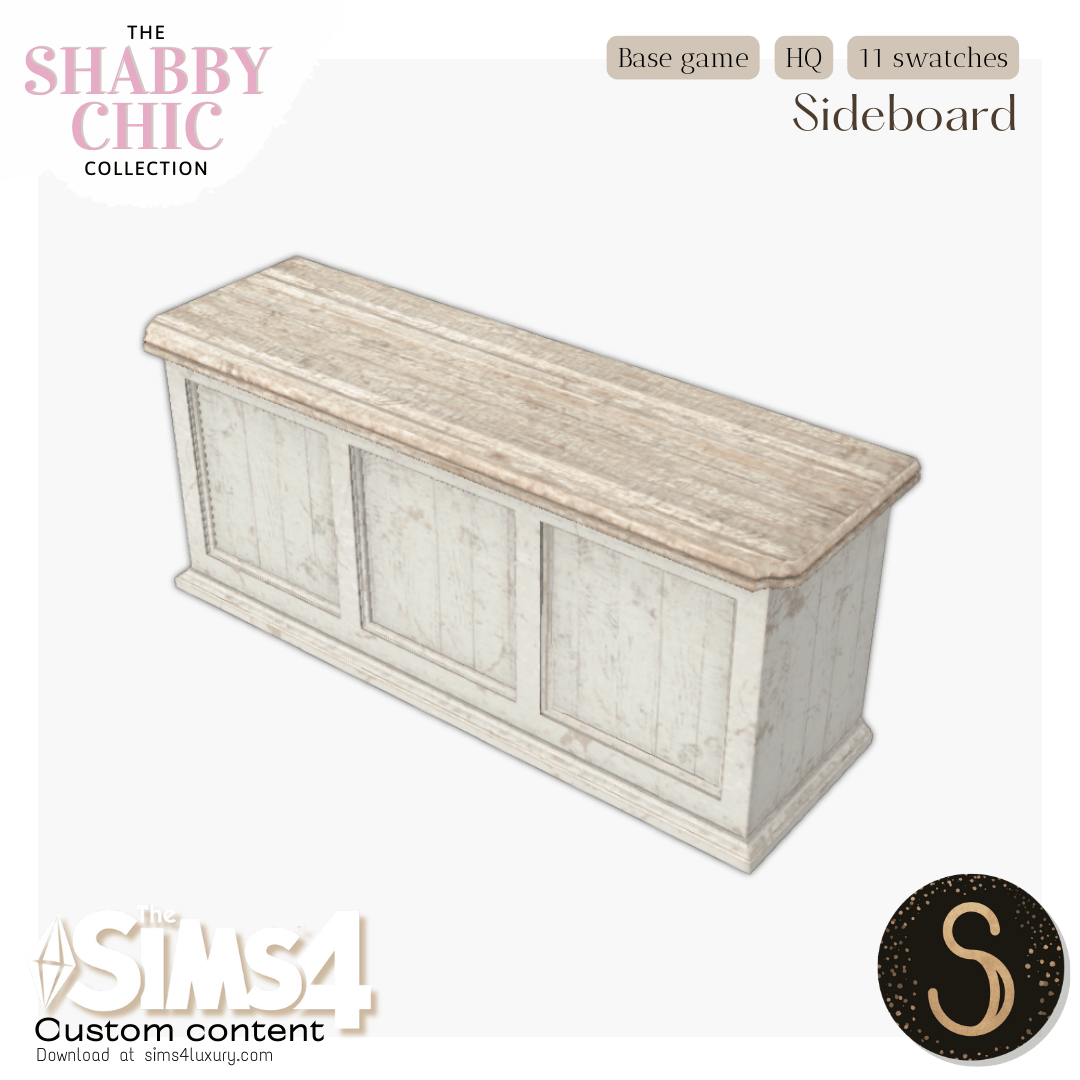 Sims4Luxury - Shabby Chic - Sideboard