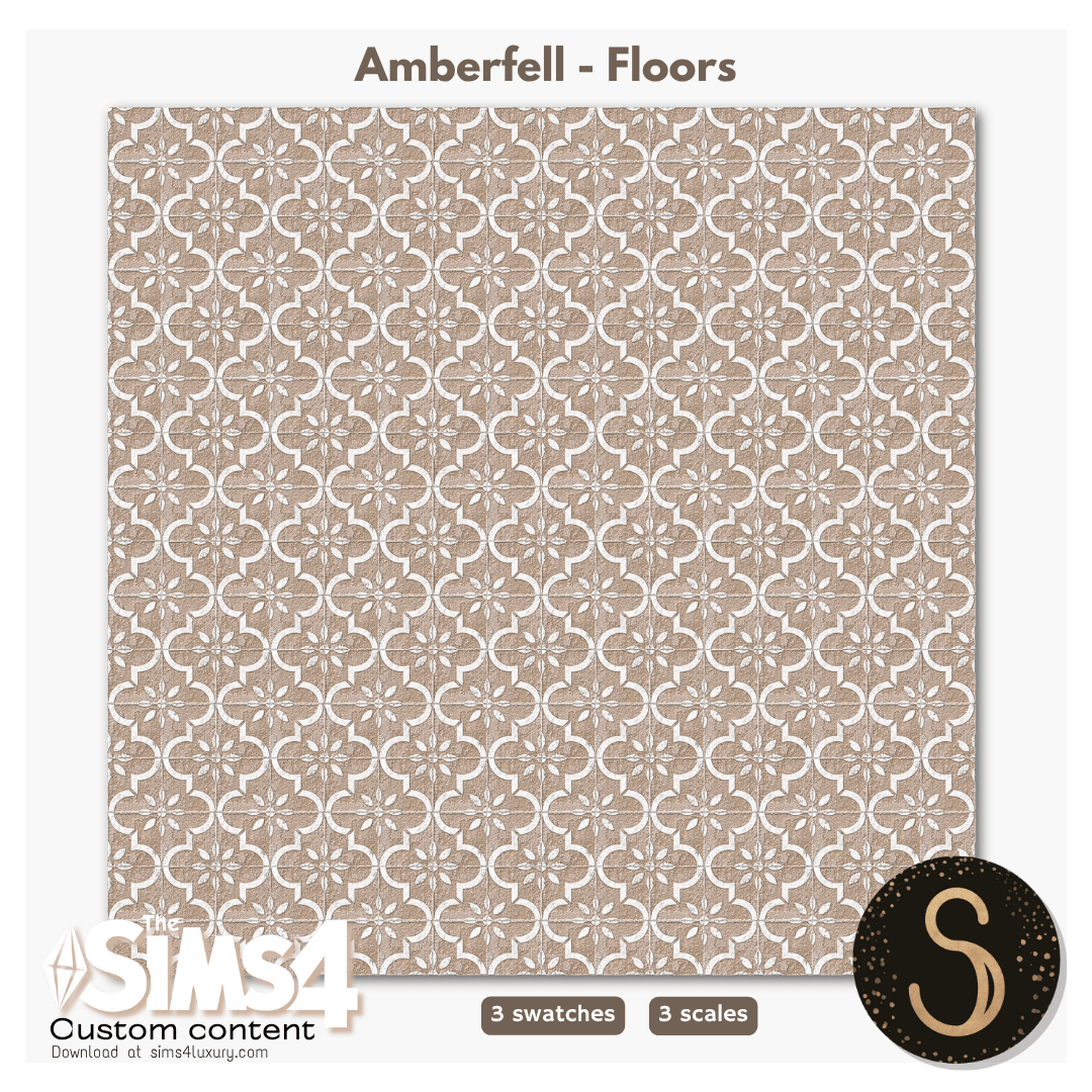 Sims4Luxury - Amberfell - Floors