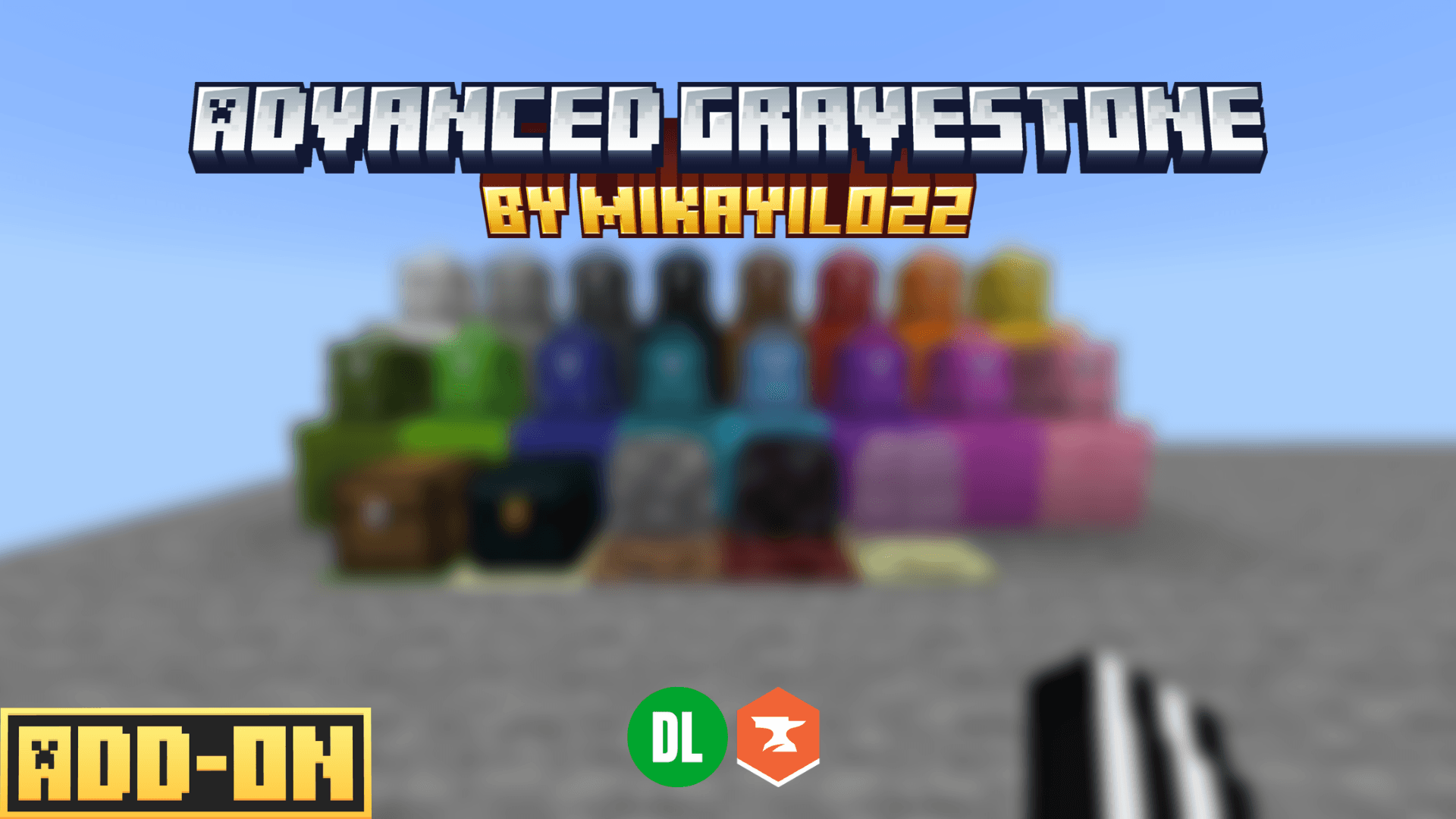 Advanced Gravestone (Realms Compatible)