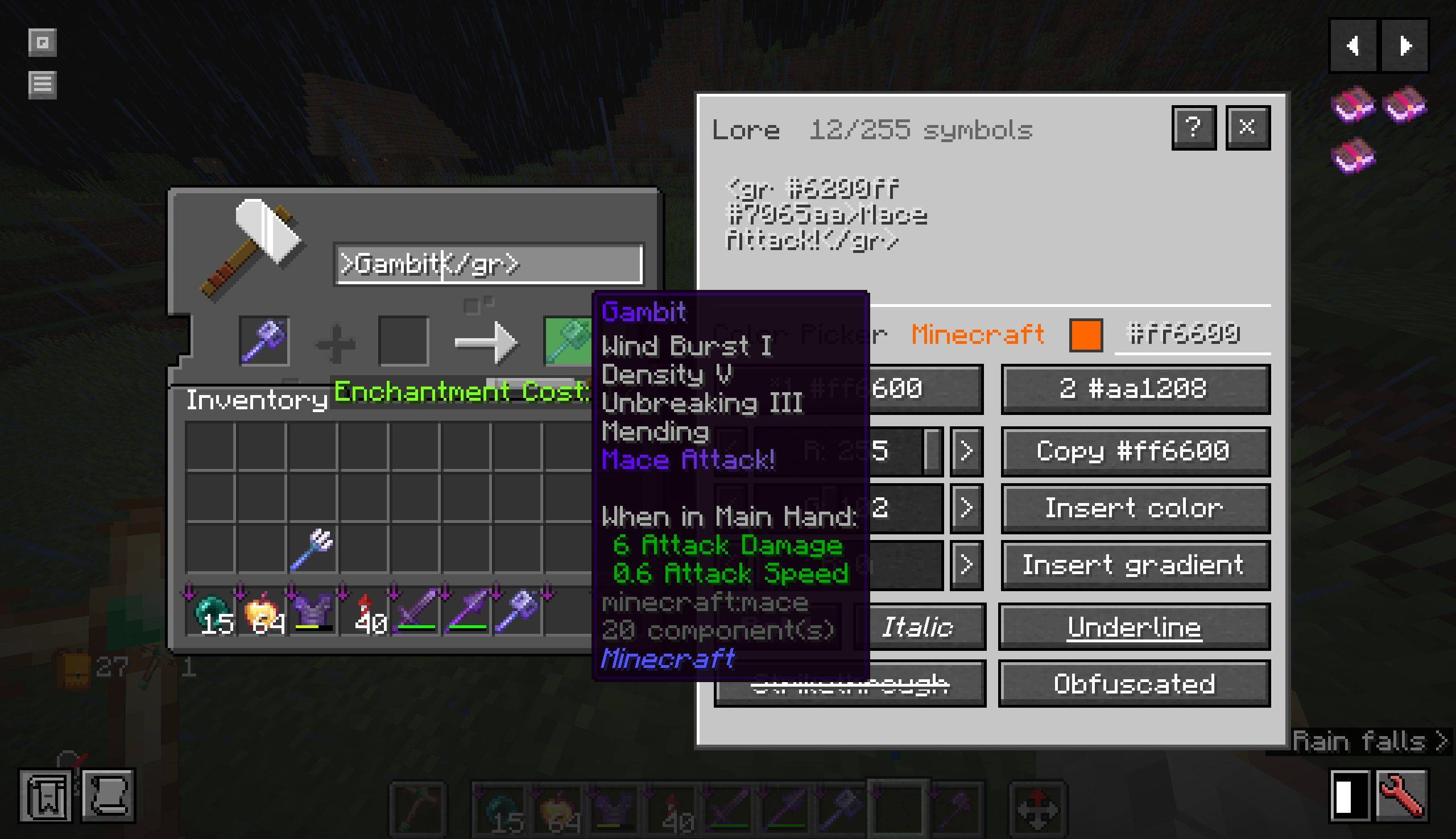 Mace Example