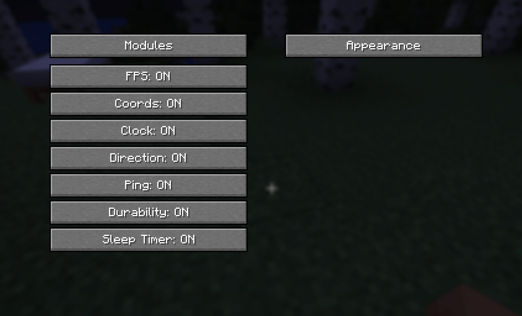 Settings Modules