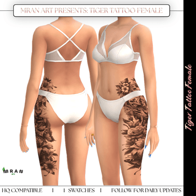 Tiger Tattoo Female