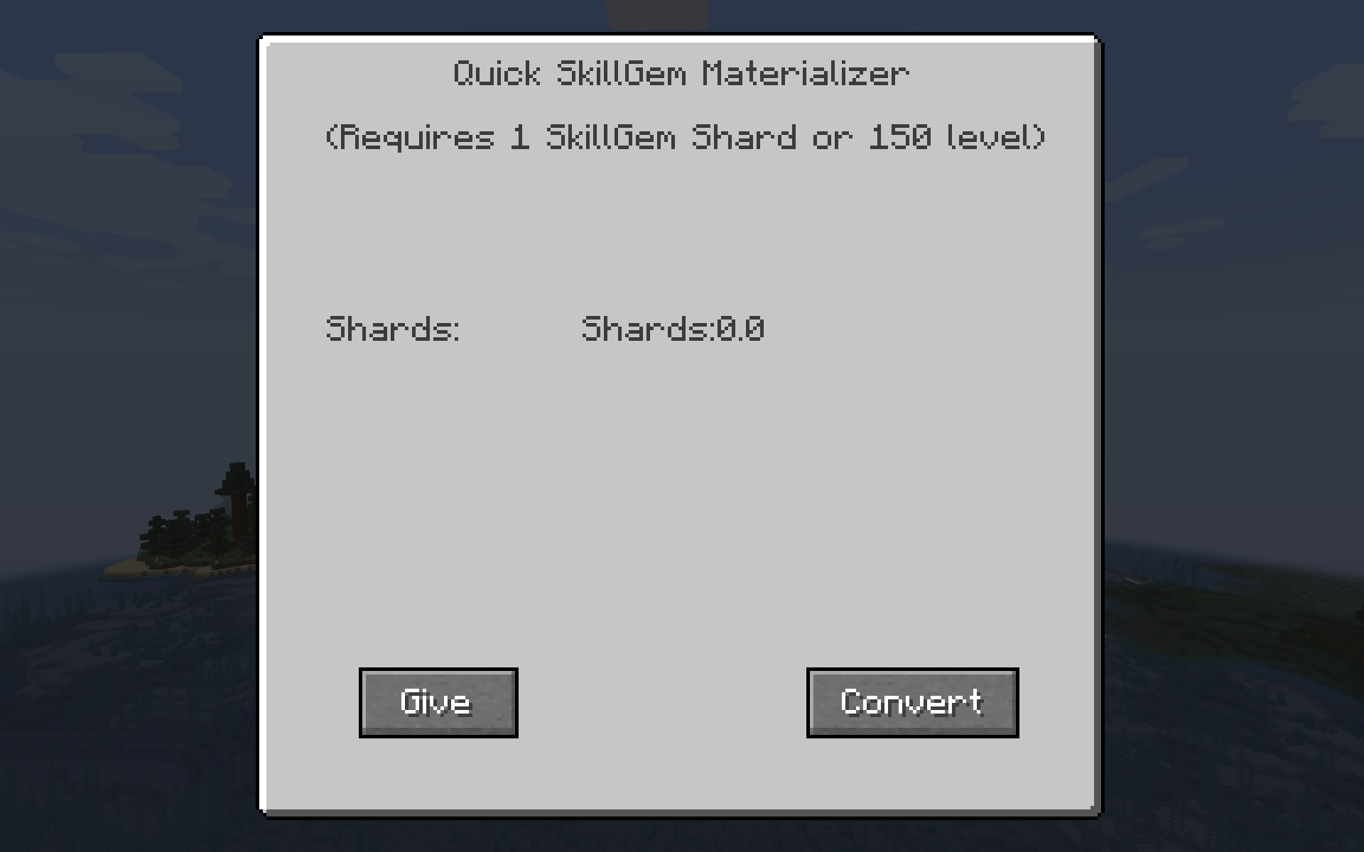 Thumbnail Press "Z" to open